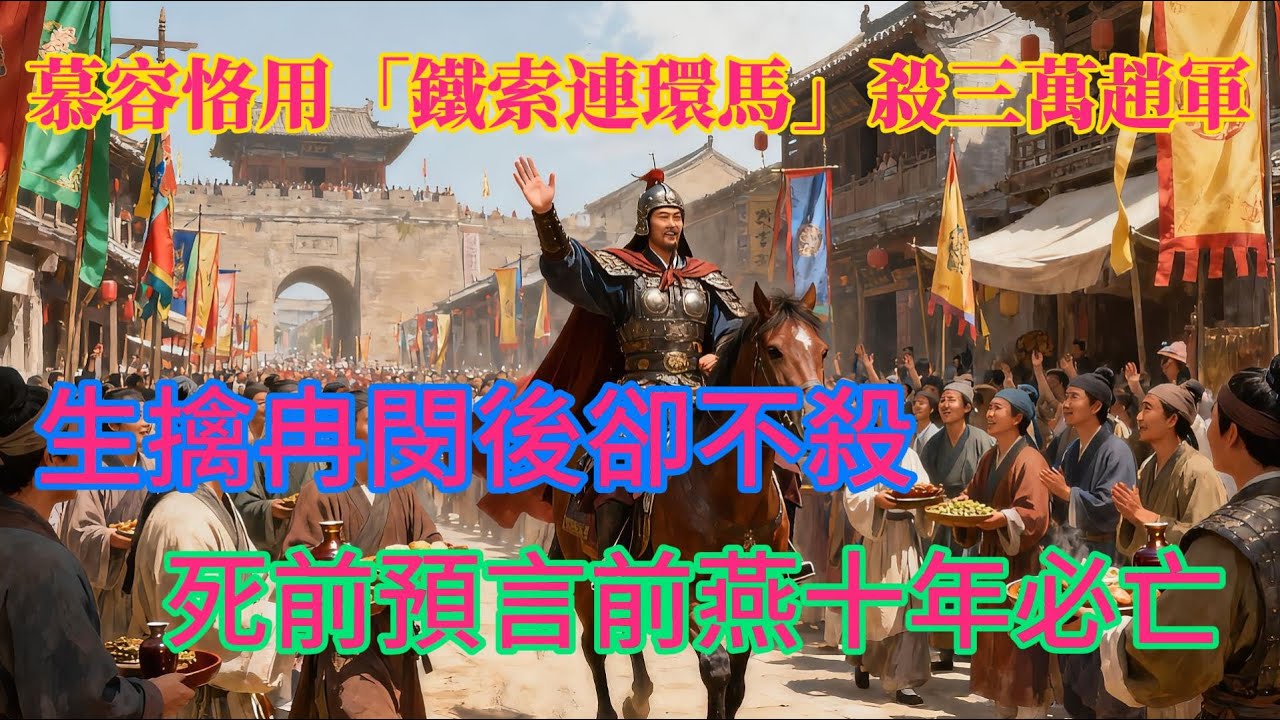 慕容恪用「鐵索連環馬」殺三萬趙軍！生擒冉閔後卻不殺，死前預言前燕十年必亡？