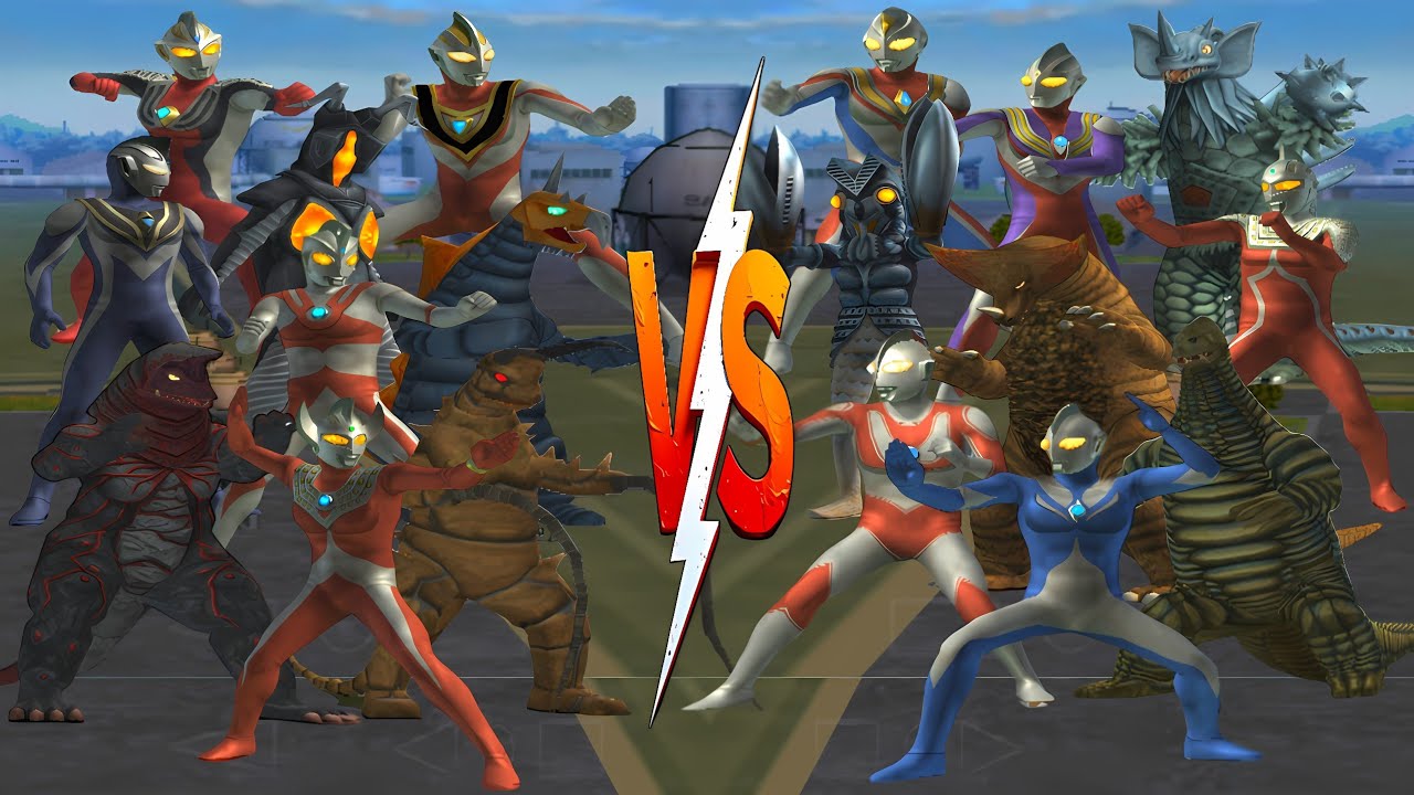ウルトラマン TARO VS ULTRAMAN COSMOS, GOLZA VS REDKING, GUDON VS JACK, ACE VS GOMORA #ウルトラマン #ultraman 