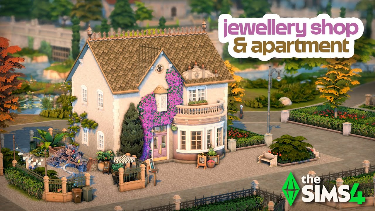 Jewellery & Crystal Shop 💎 || The Sims 4 Speed Build