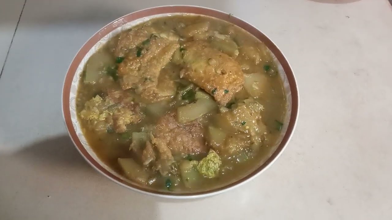 লাউ আর ডিম রান্না করলাম 