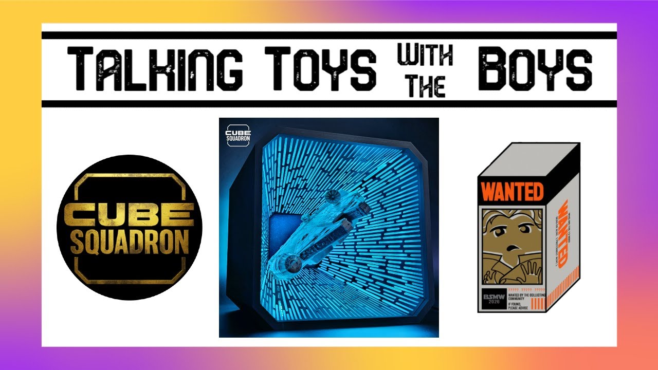 Talking Toys with the Boys! Featuring Cube Squadron! Revolutionizing Micro Galaxy Squadron Displays!