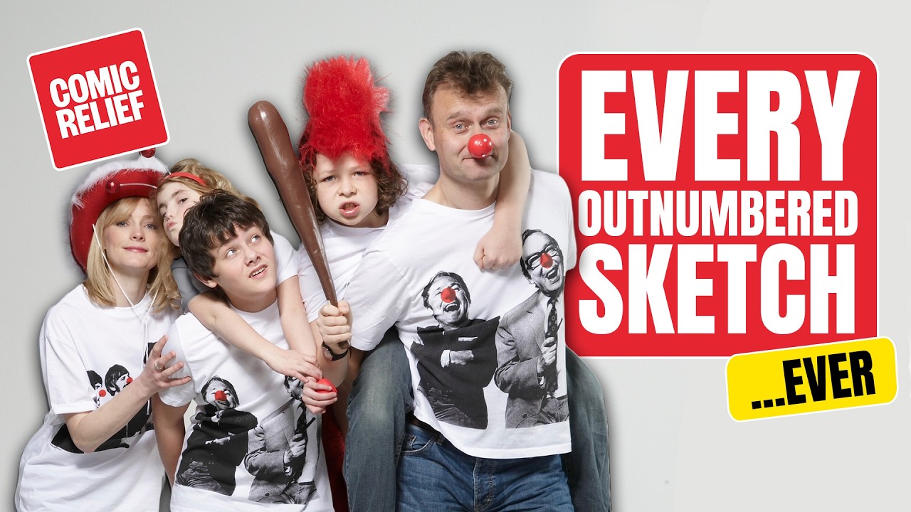 Every Outnumbered Sketch | Comic Relief Compilation