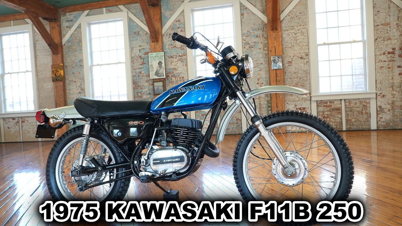 1975 KAWASAKI F11B 250 STUNNING RESTORATION