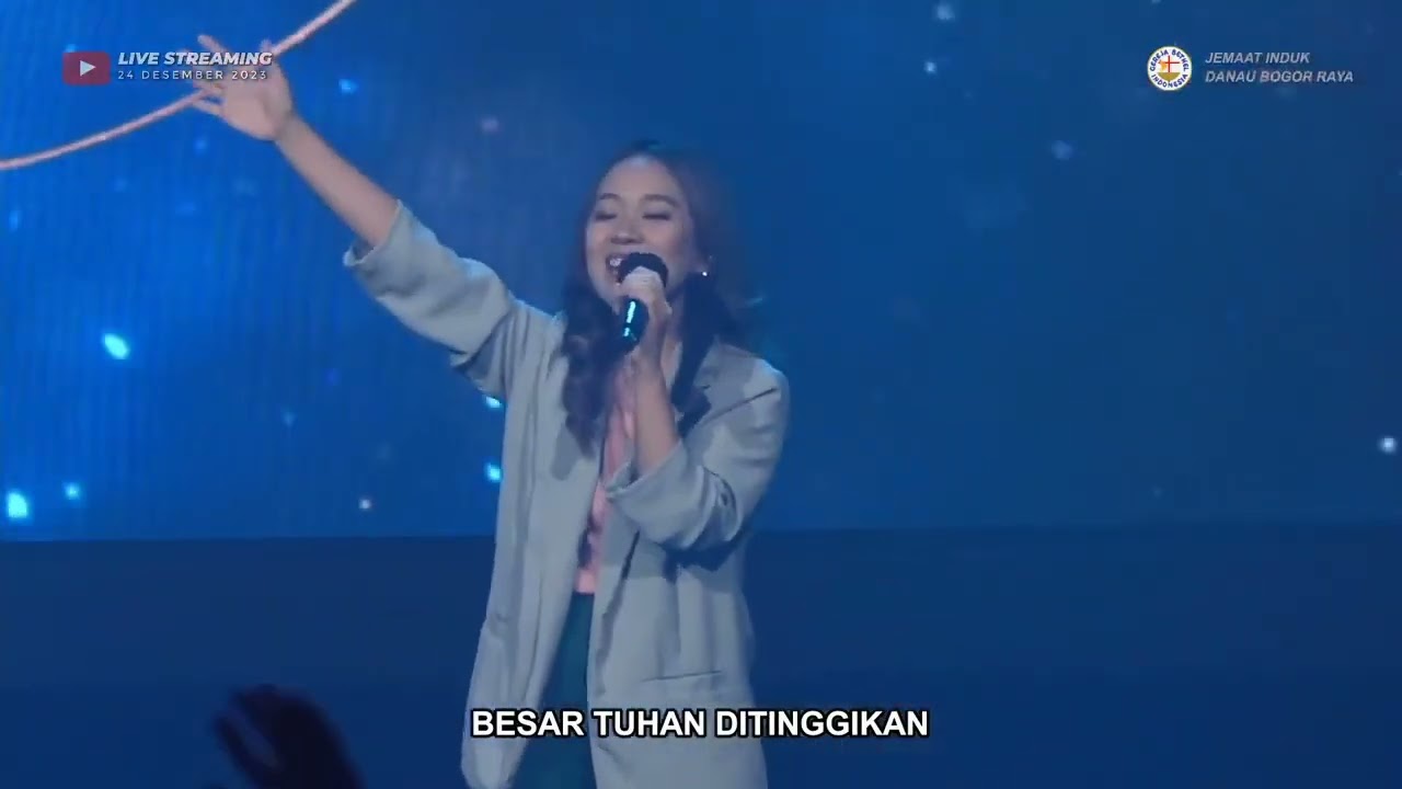 Gloria (Symphony Worship) medley Yesus Jalan Kebenaran - Ibadah Natal 24 Desember 2023 #praise