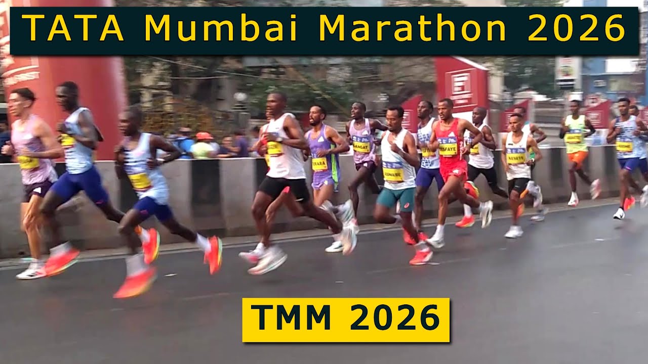 TATA Mumbai Marathon 2026 | Elite Runners & Half Marathoners - TMM 2026