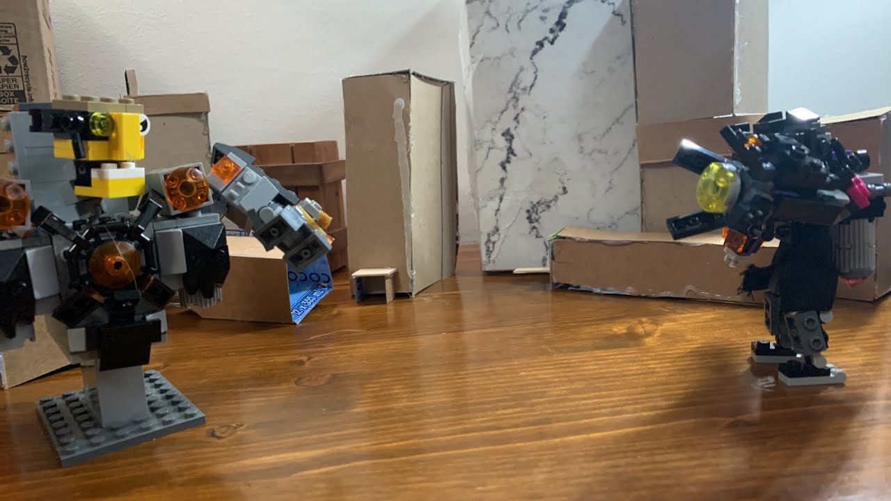 What if gman fought W.O.D | Lego animation 