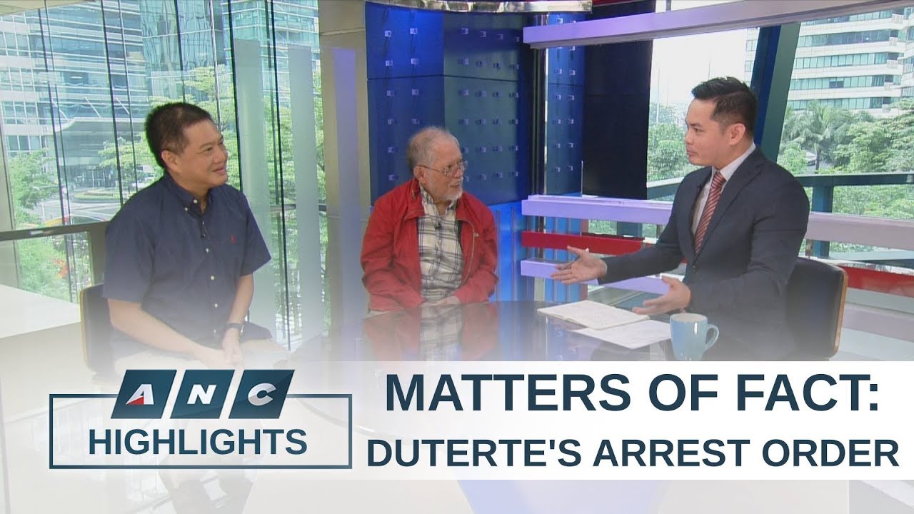 Human rights lawyers: Convicts can question Duterte's arrest order before courts | Matters of Fact
