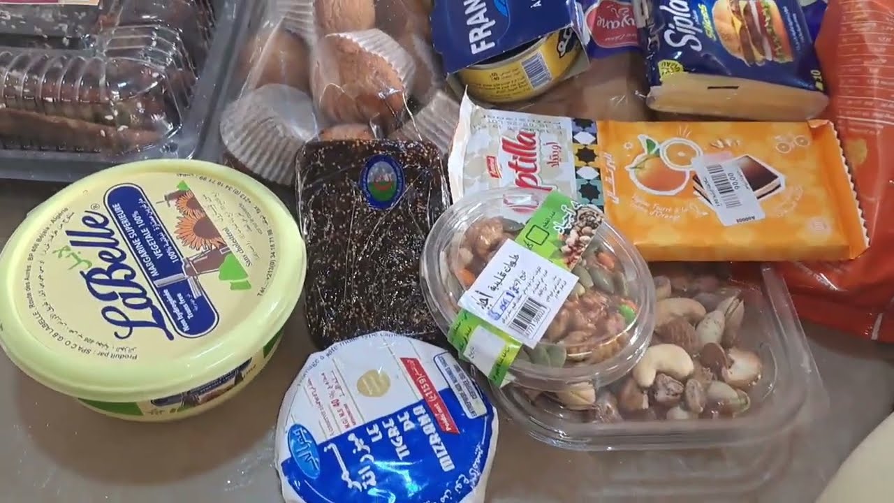 مشترياتي المتنوعة من مواد غذائية و لوازم الطبخ و أشياء أخرى 👉🥰👍🇩🇿
