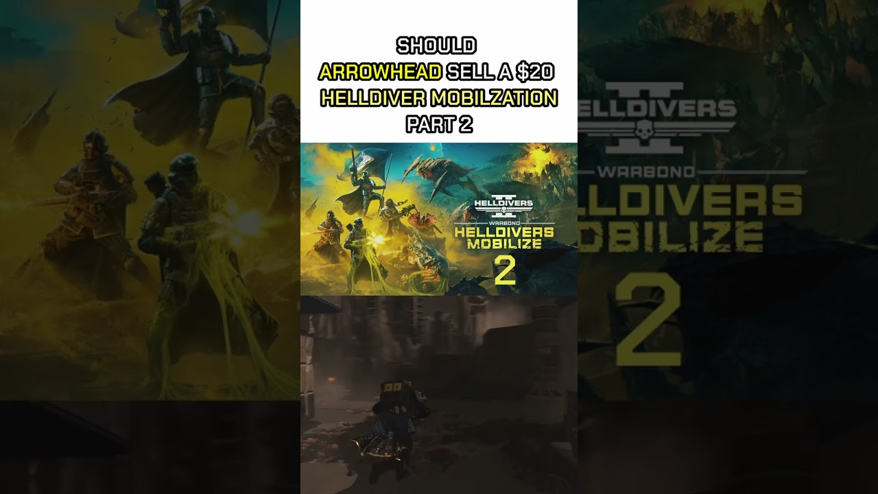 Should Arrowhead Have Paid DLC? - #helldivers2