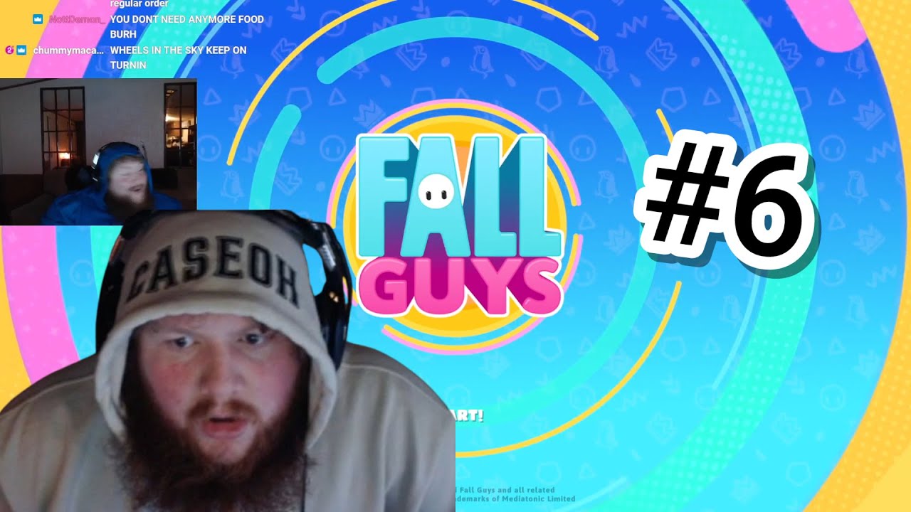 Caseoh [Fall Guys] Full streams [part 6]