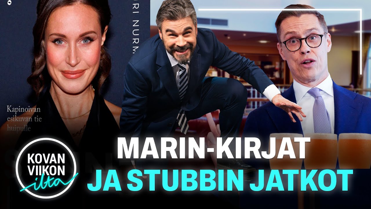 Sanna Marin -kohukirja ja Niinistön nielaistu voimasana