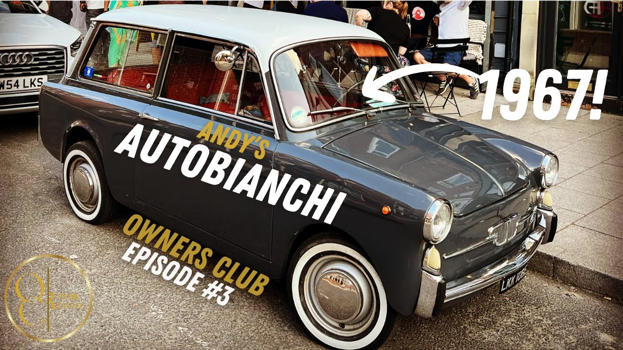 The UNKOWN Fiat 500 Sibling... The Autobianchi Bianchina Panoramica