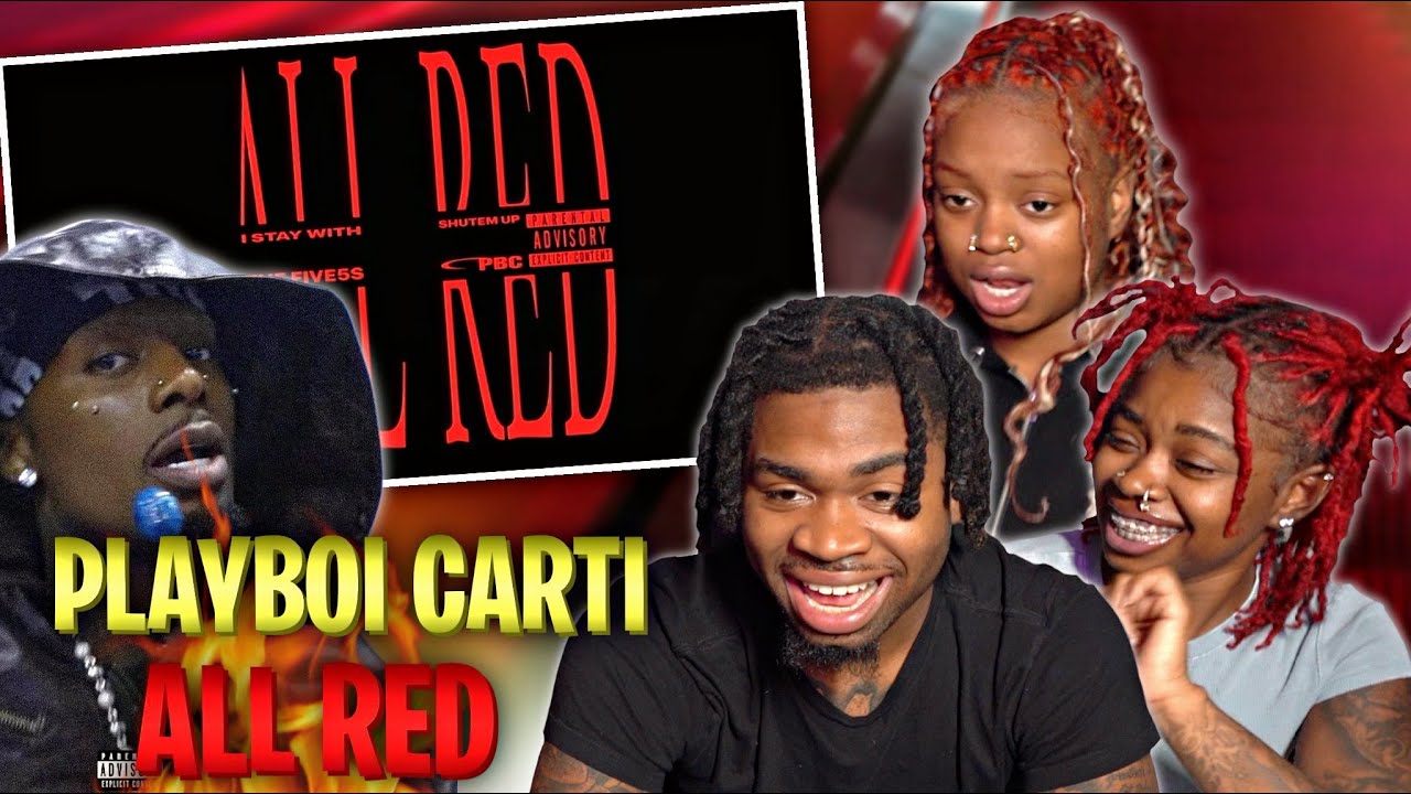 Playboi Carti - ALL RED (Official Audio) | REACTION