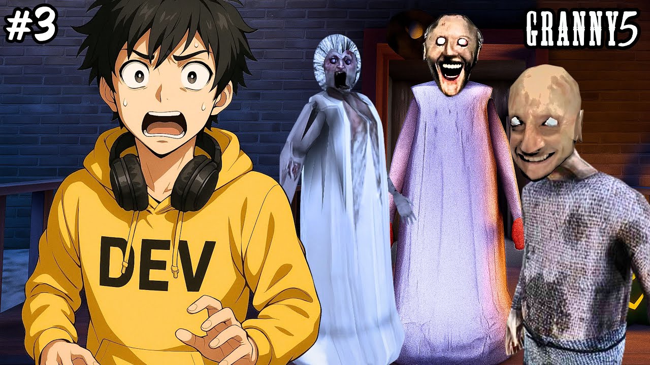 NEW GRANNY 5 UPDATE 👻 | Granny&rsquo;s House is EVEN SCARIER Now! | Funny Horror Gameplay