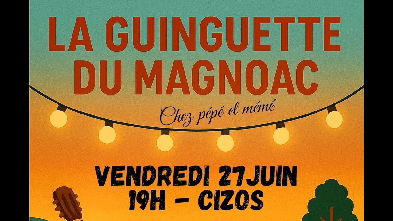 Guinguette de l'Association des Commerçants et Artisans du Magnoac
