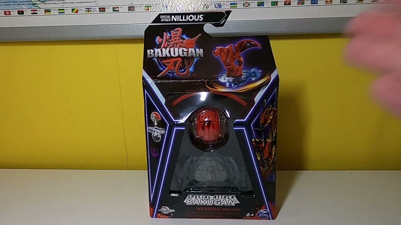 BAKUGAN GEN 3 NILLIOUS UNBOXING