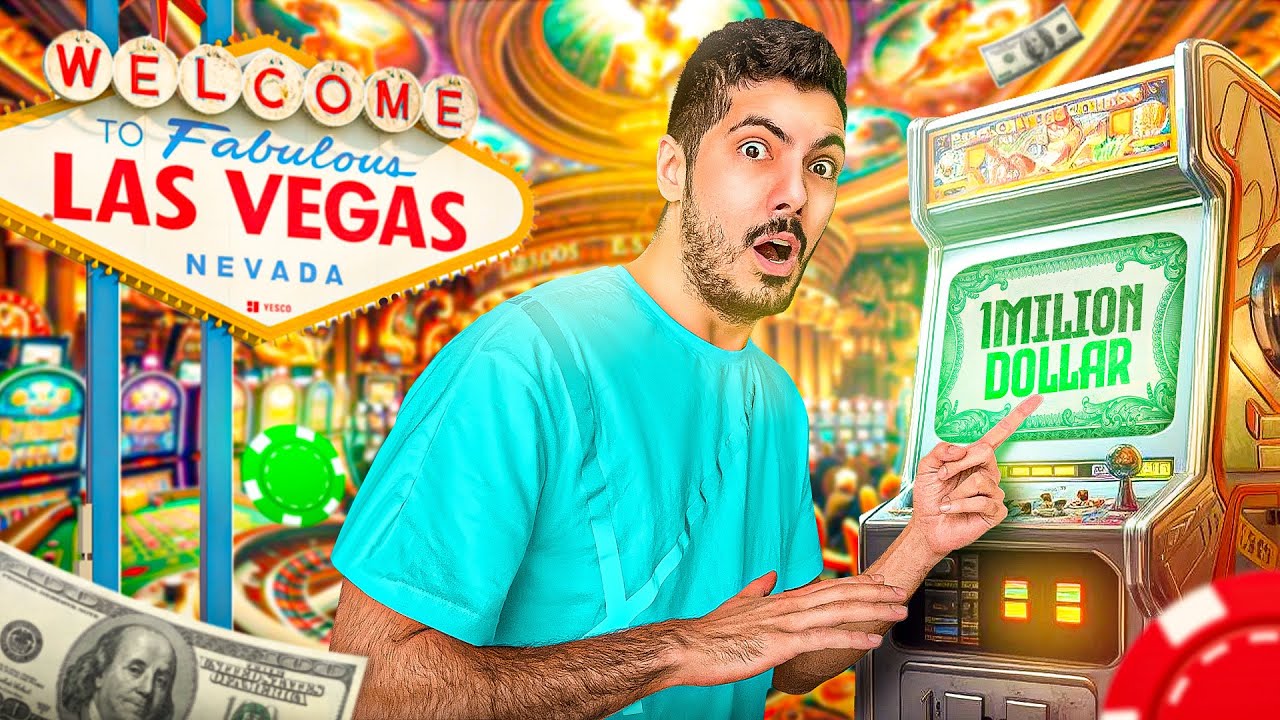 Las Vegas 🔥😂 زاهد قمار باز کف لاس وگاس
