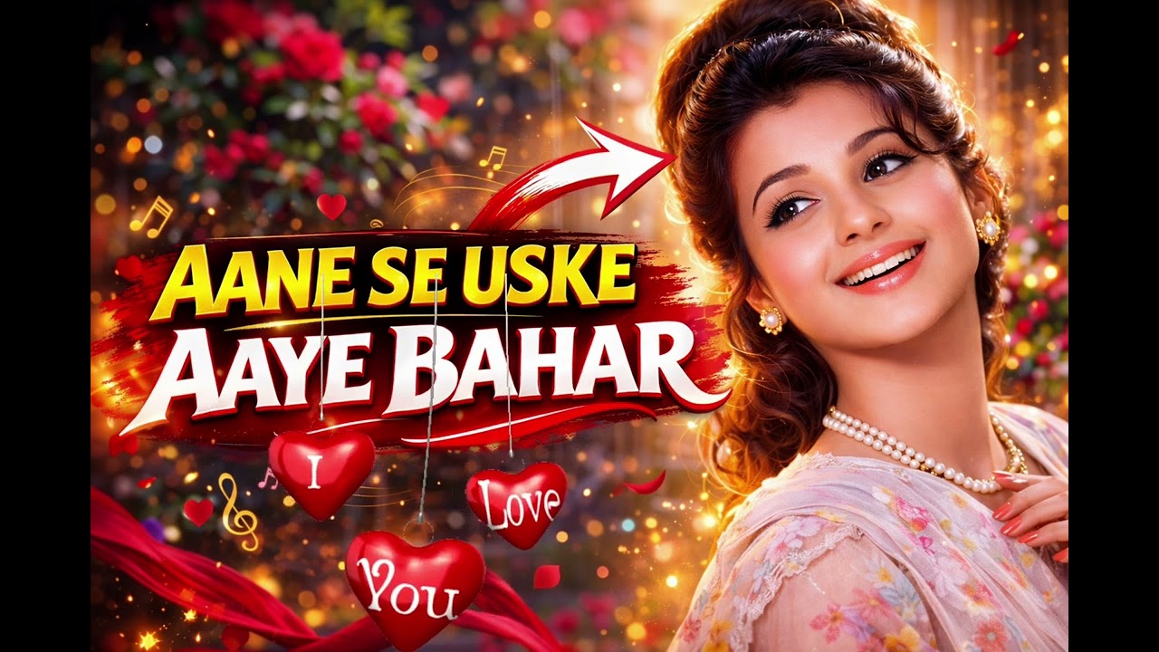 AANE SE USKE AAYE BAHAR #bollywoodremix #hindisong #classicbollywood #nostalgia #romanticsong 