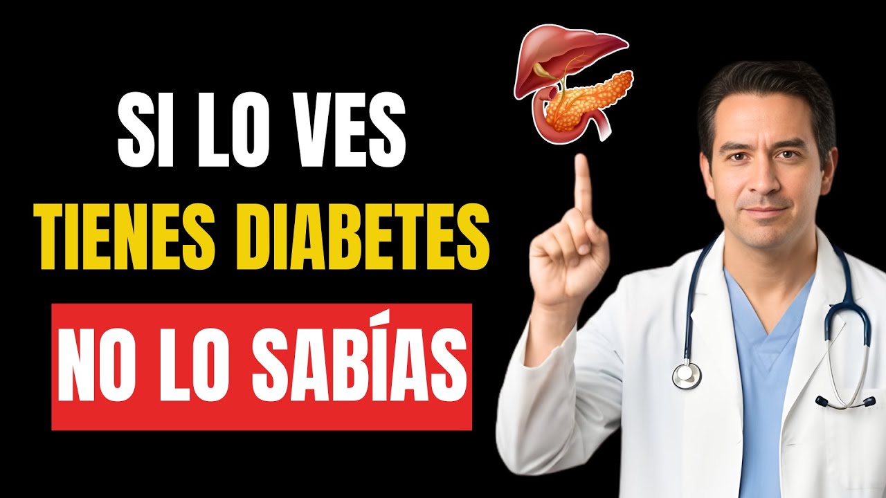 Párate Frente al ESPEJO y Revisa Esto: Si Lo Ves, Tienes Diabetes y No Lo Sabías