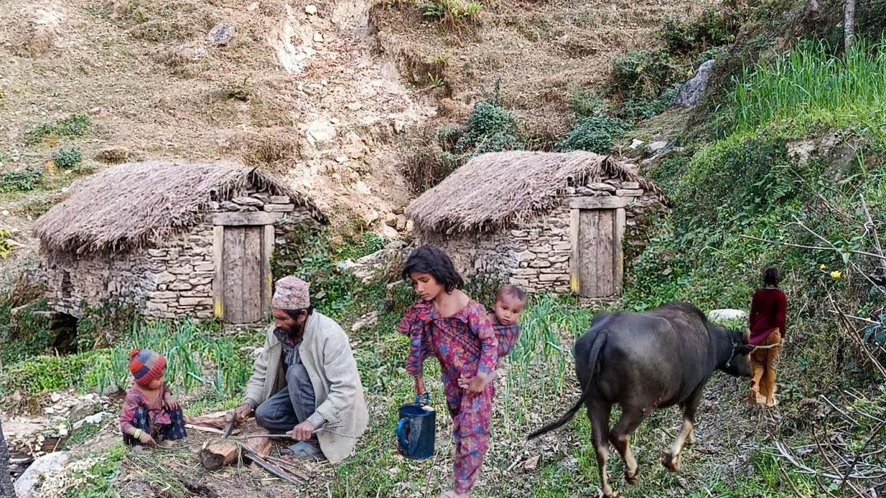 Life in Remote Nepali Mountains | Family & Tradition