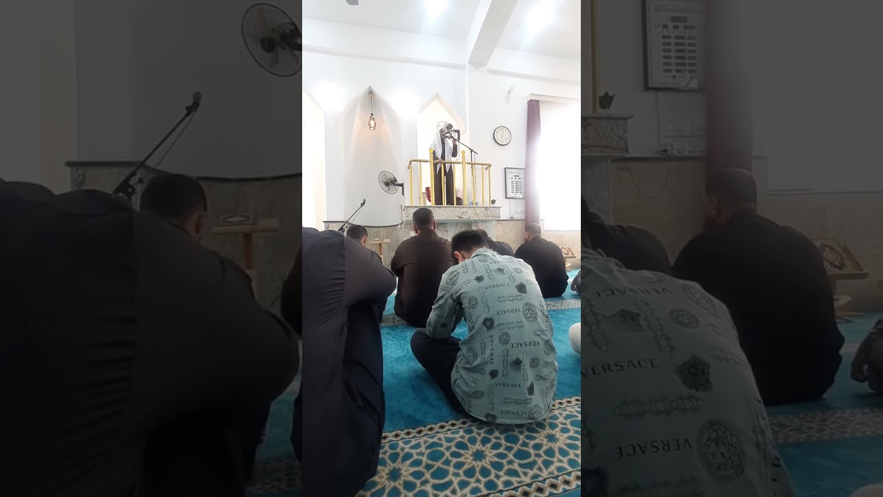 جمعة ٢١ / رمضان / ١٤٤٦ في ٢١ / ٣ / ٢٠٢٥ في جامع سيدنا إسماعيل .  الصبر أمام الأغلبية الظالمة  .
