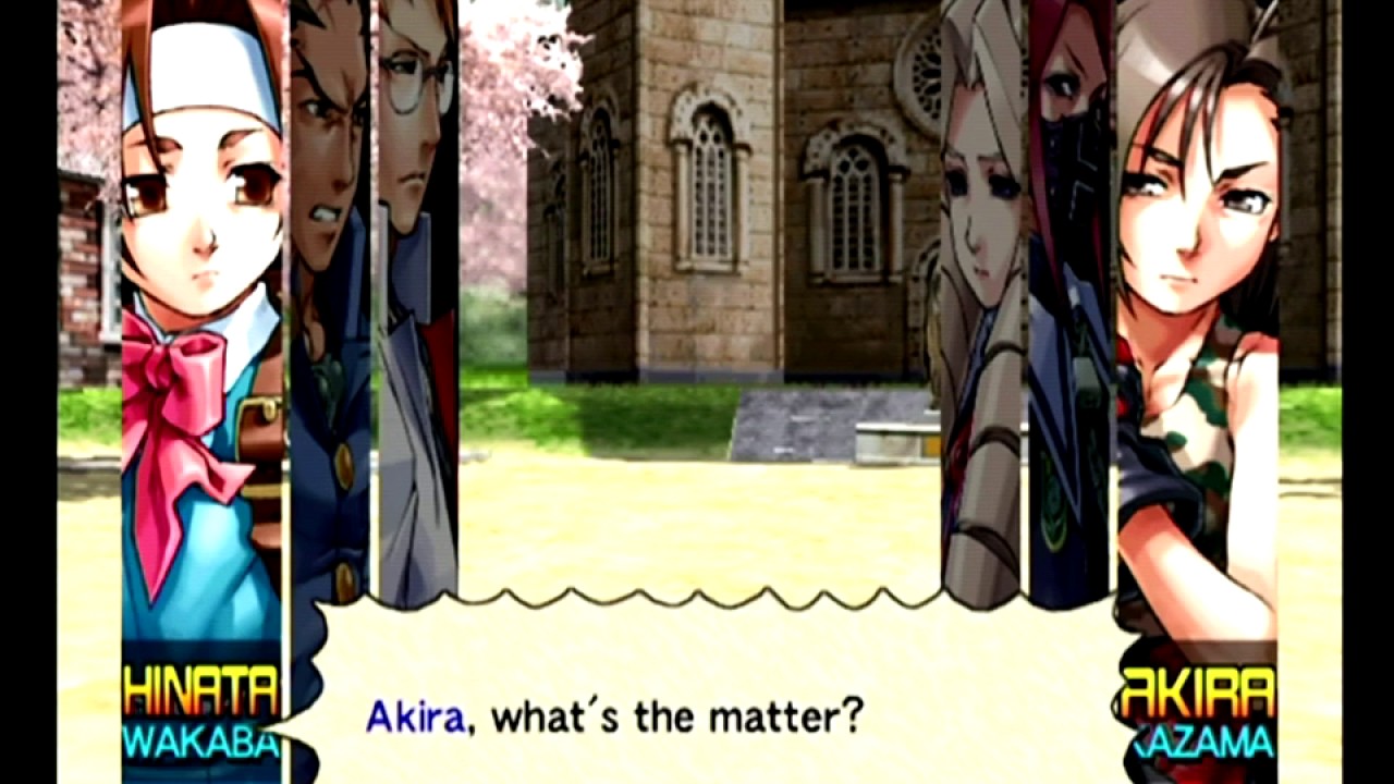 Project Justice (Dreamcast) Story Mode as Batsu, Hinata & Kyosuke