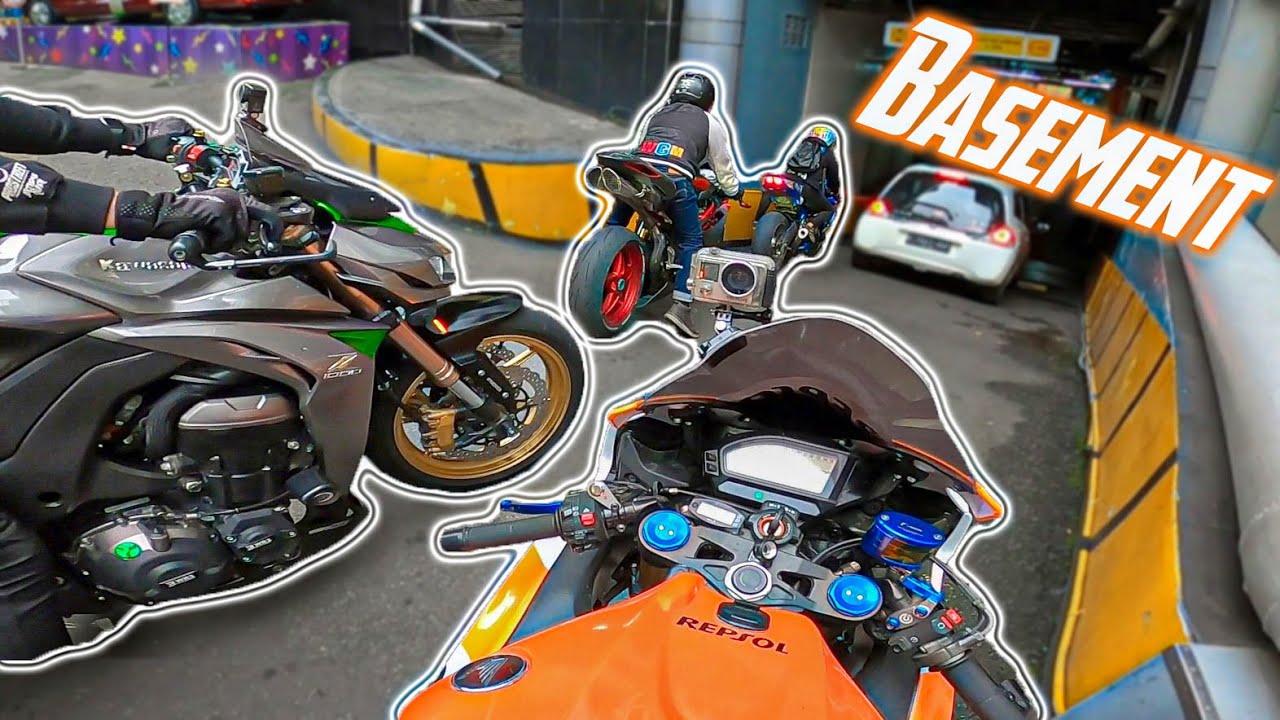 Moge Masuk Basement - Riding Barbar Sore Hari | CBR1000 GSX1000 Z1000