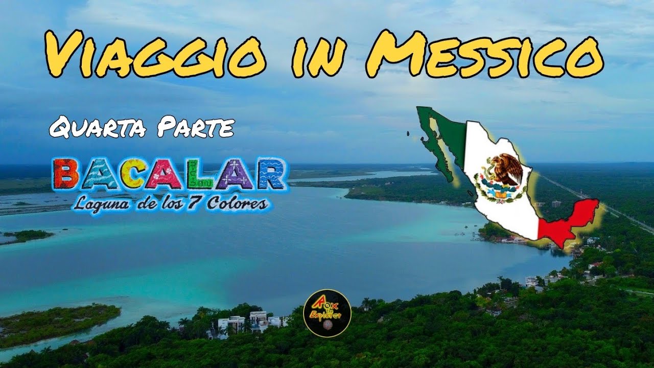 COSA VEDERE IN MESSICO (parte 4 / BACALAR)#quintanaroo #mexico #laguna