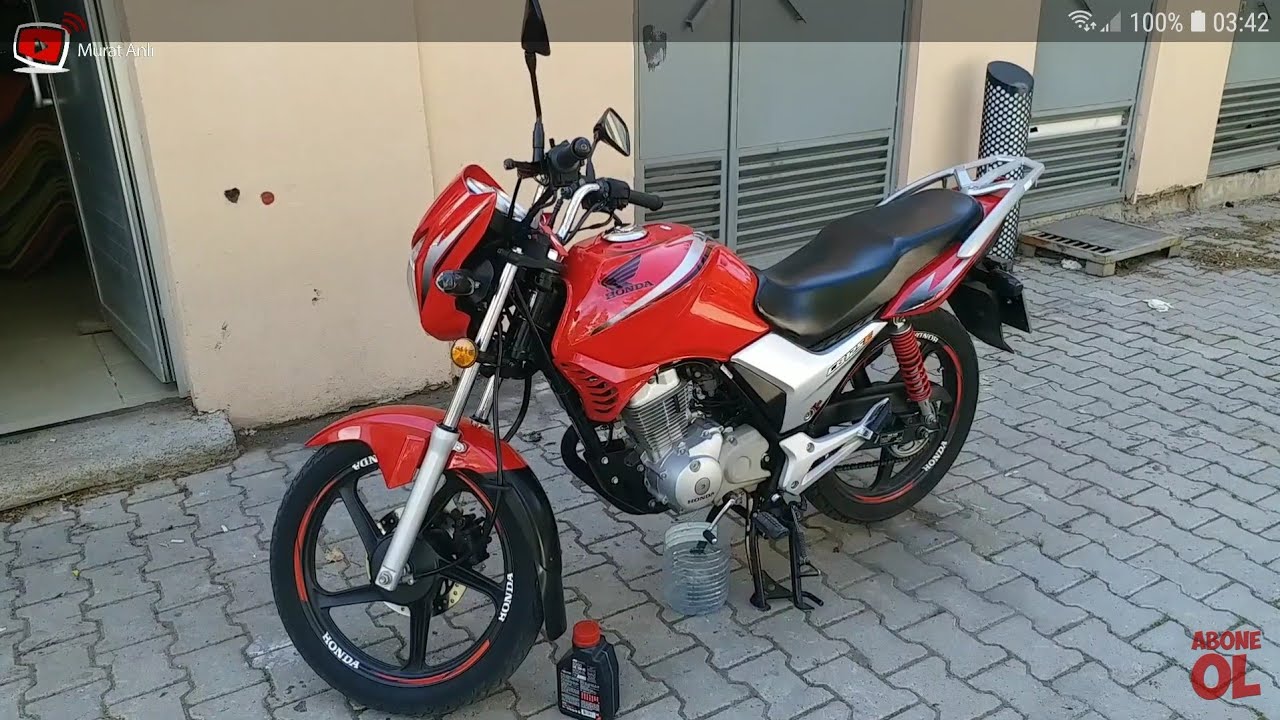 Motosiklet Yağ Filtresi Nasıl Temizlenir Honda Cb 125 e