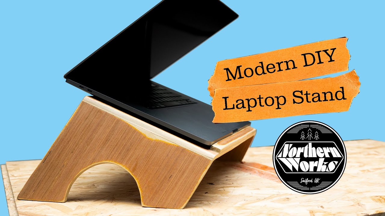 Beginner DIY laptop stand (that actually looks good)