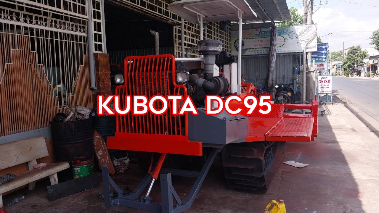 Bán máy xới bánh xích đầu máy kubota  95 xích 56 mắt 0913.129.056