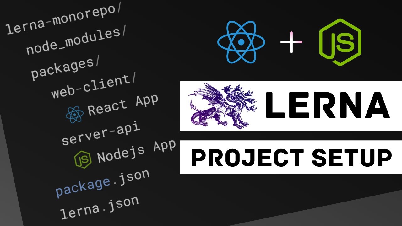 Настройка проекта Monorepo Lerna — приложение React и Node.js | Несколько пакетов JavaScript