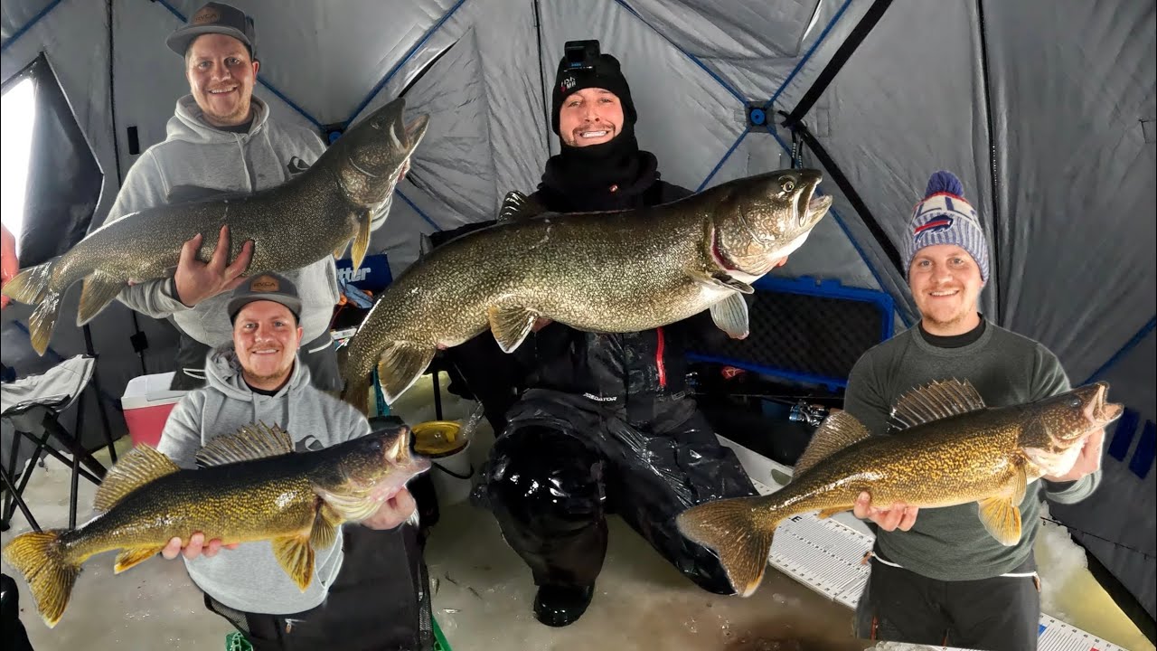 We caught a MASSIVE Laker (Georgian Bay)