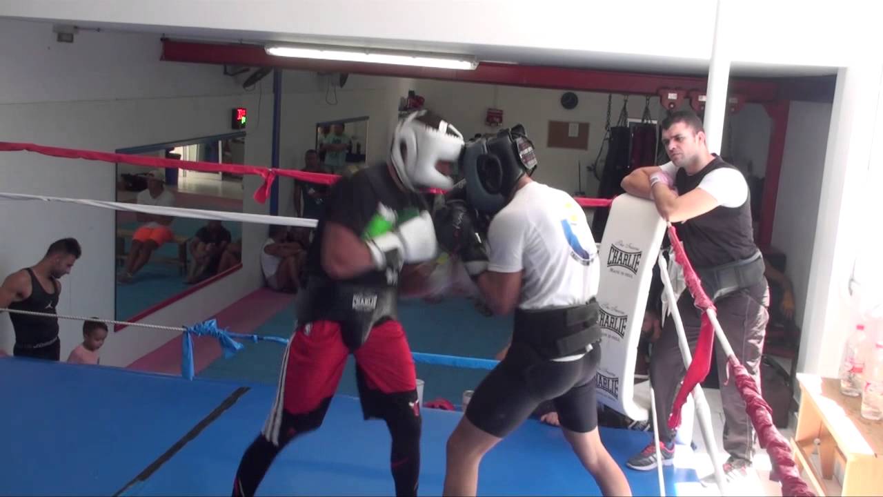 Sparring Jerobe Chocolatito & King Daluz. 27 junio 2015