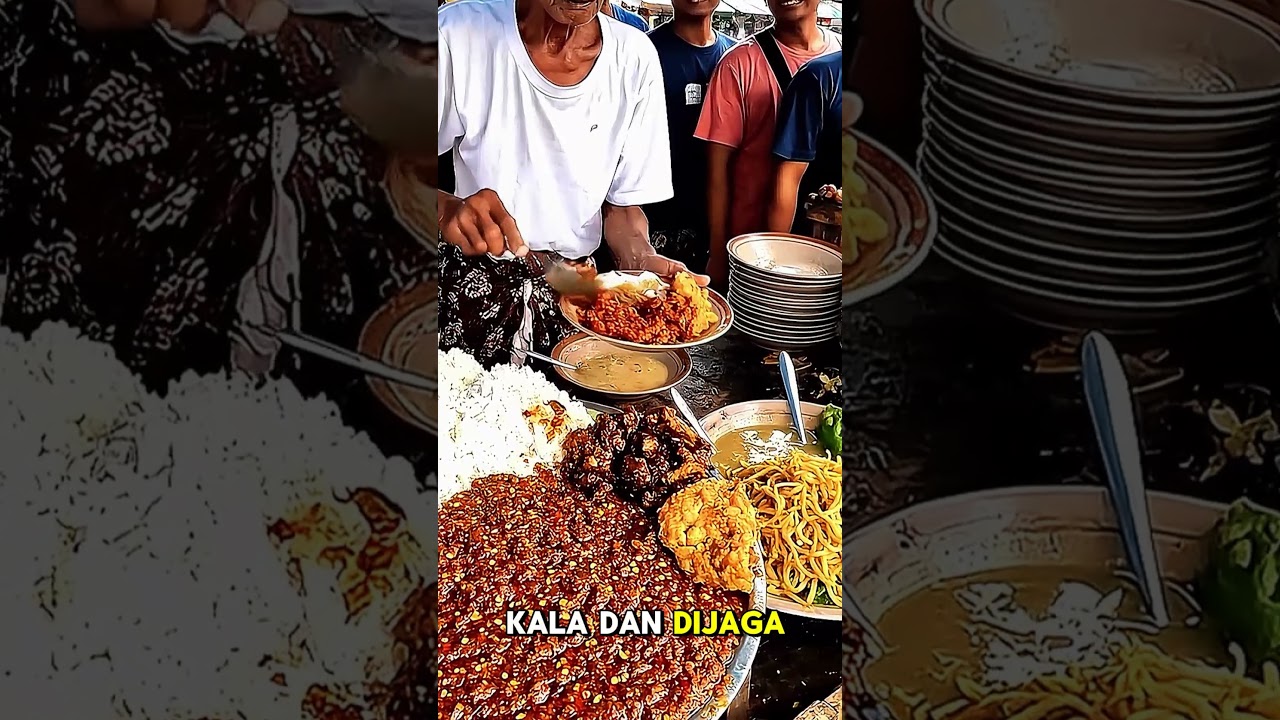 rahasia laris nasi rames bapak ini bikin heboh! 