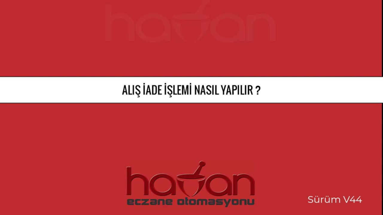 Alış İade İşlemi Nasıl Yapılır ?