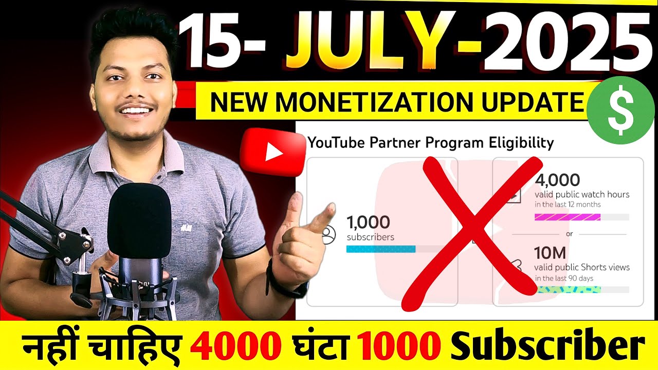 YouTube Monetization Update July 2025 | Mass-Produced Content Ban? AI, Reused Videos, YPP Rules