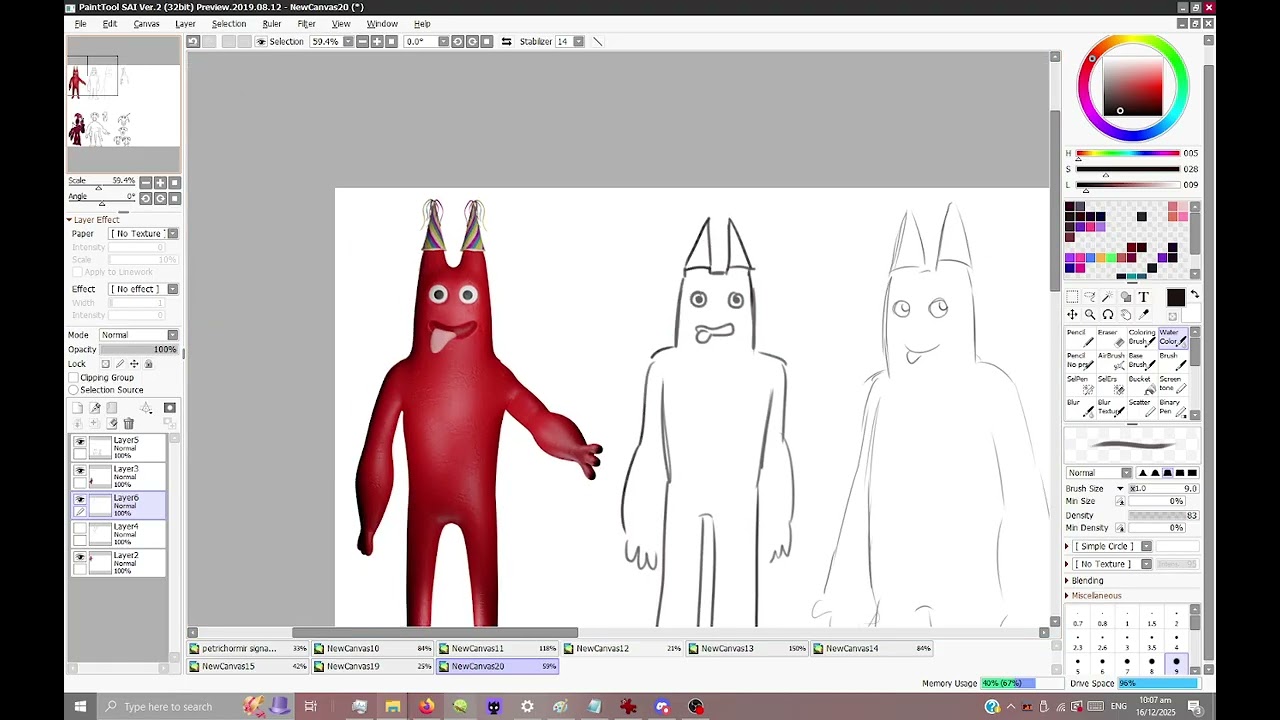 How to draw Syringeon and Banban but I'm serious this time TUTORIAL