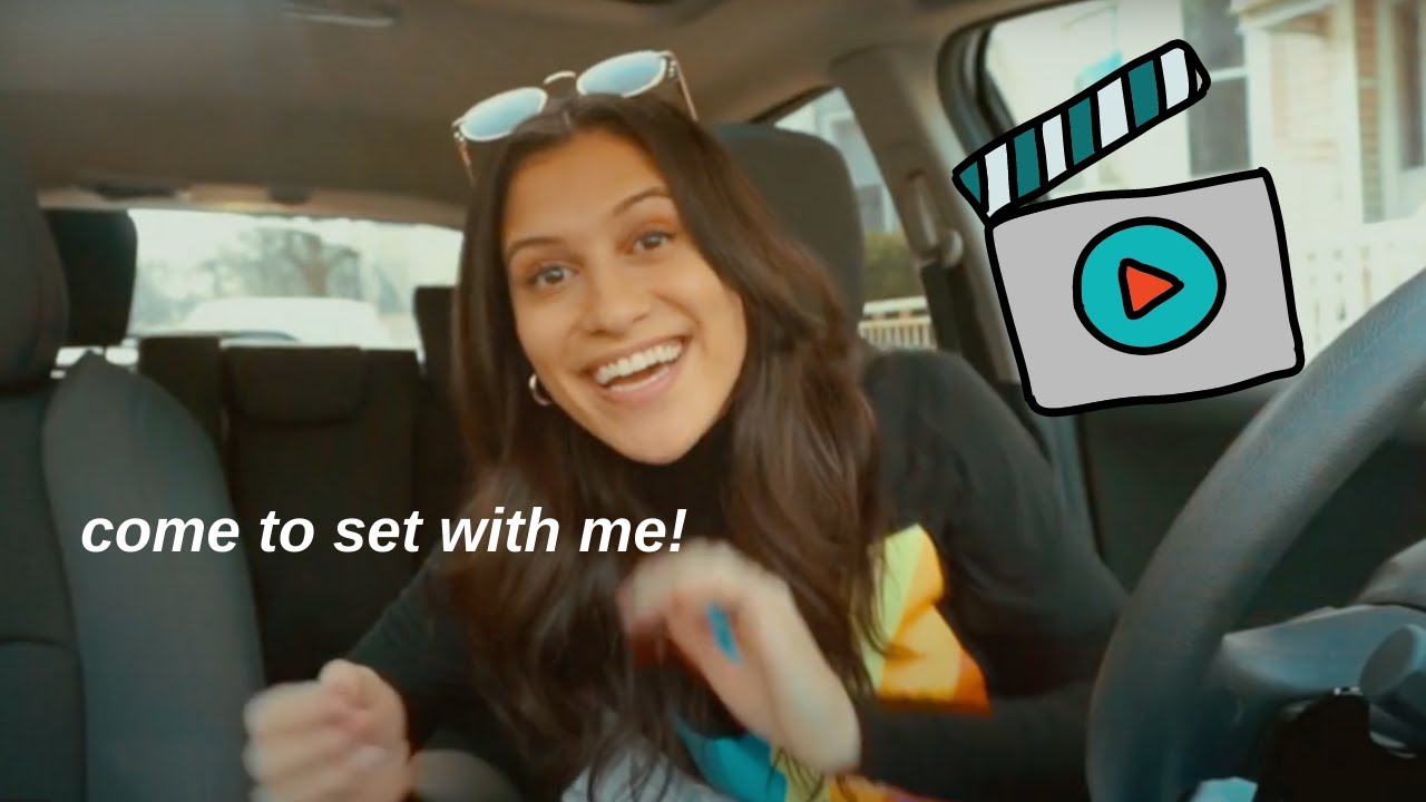 day in the life of a background actor/extra - come to set with me!