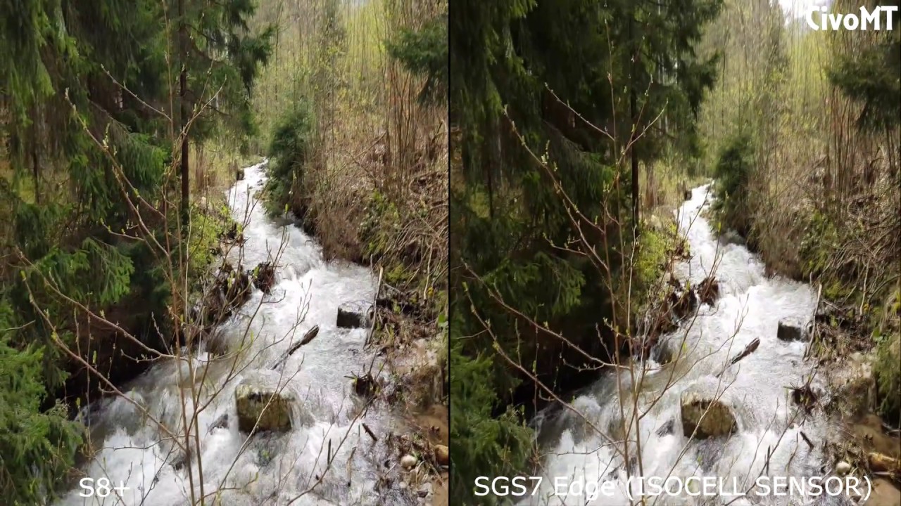 Samsung Galaxy S8 plus vs Galaxy S7 Edge CAMERA comparison (4K)