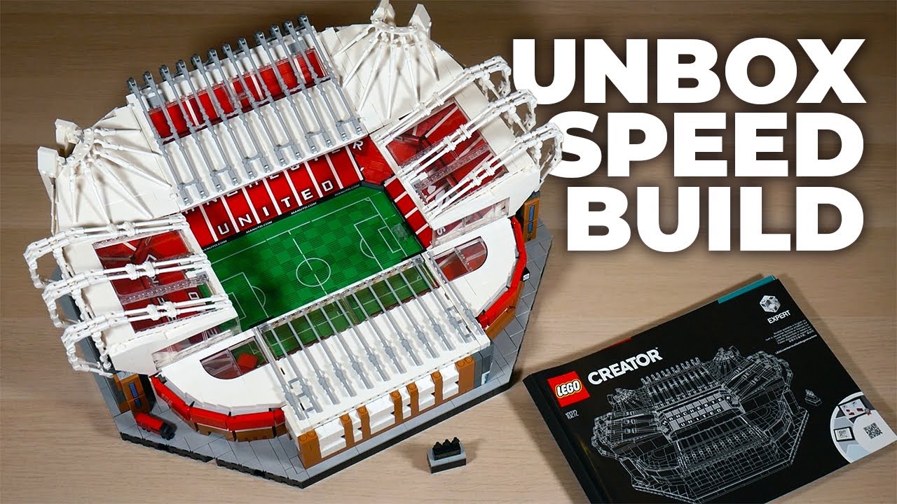 TIMELAPSE: LEGO Manchester United Old Trafford Stadium 10272