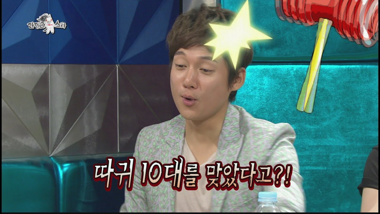 [HOT] 라디오스타 - 송창의, 여친 몰래 친구 만나러 가다 걸려 따귀 10대!? 20140723