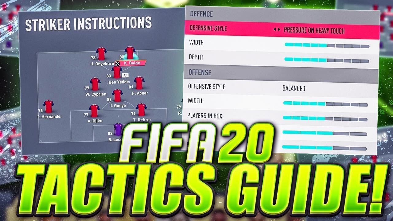 AMAZING FIFA 20 FORMATIONS & TACTICS!! FIFA 20 Ultimate Team