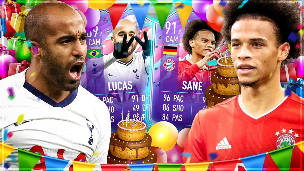 FIFA 21 : SANÉ VS LUCAS FUT BIRTHDAY Squad Builder Battle!! 😱🔥