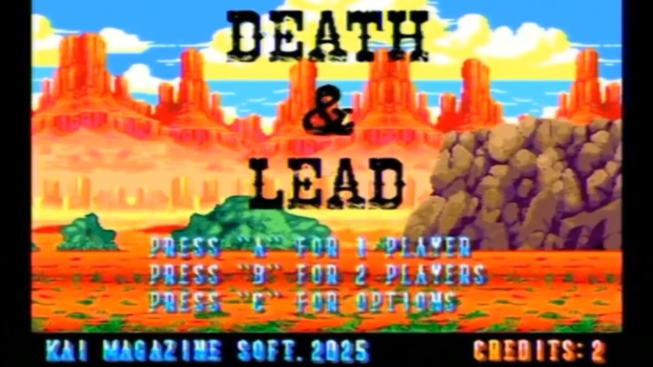 RetroMartin looks at...new Megadrive Indie Death & Lead 