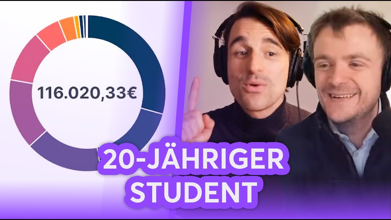 20-J&auml;hriger Student mit 116.000&euro; Portfolio! Mit Prof. Goldgraf | Finanzfluss Stream Highlights