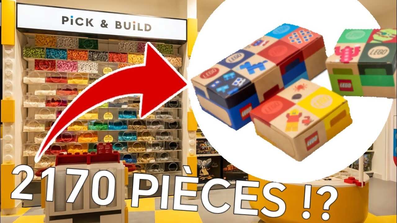 Pleins de Pièces au LEGO STORE de NANTES !!! Haul LEGO