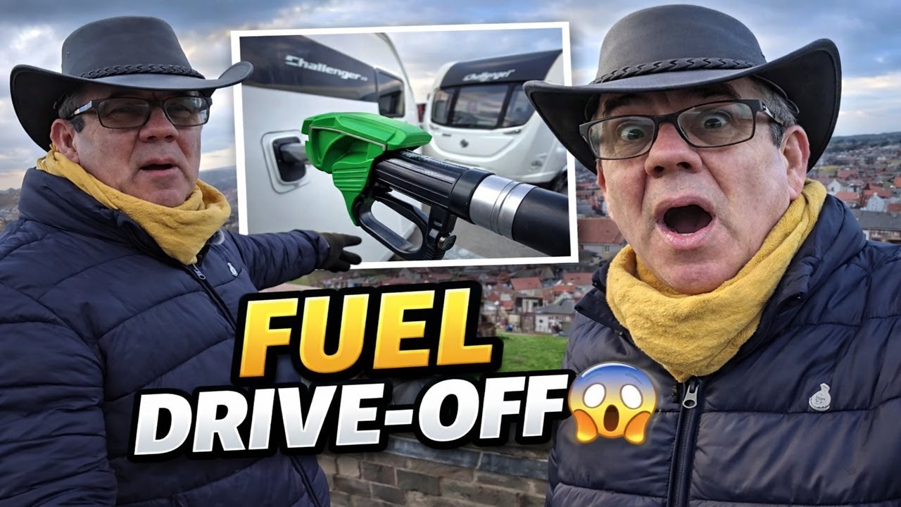 From Whitby Abbey to a Fuel Drive Off! 🚐 New Year in the Caravan  Part 2