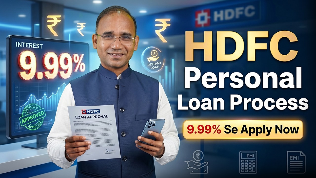 💳 HDFC Personal Loan @ 9.99% | Documents Required 2026