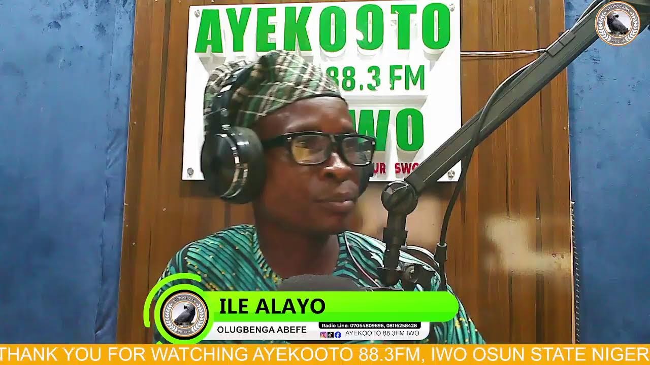 Ayekooto 88.3fm Live Stream